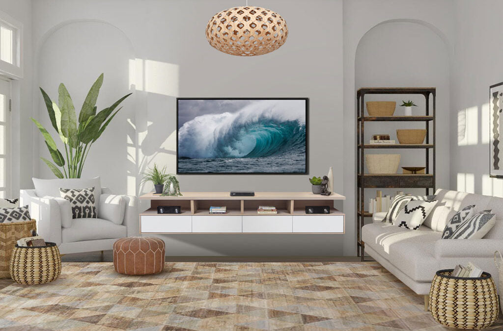 8 Creative TV Wall Design Ideas | Transforming your Living Room