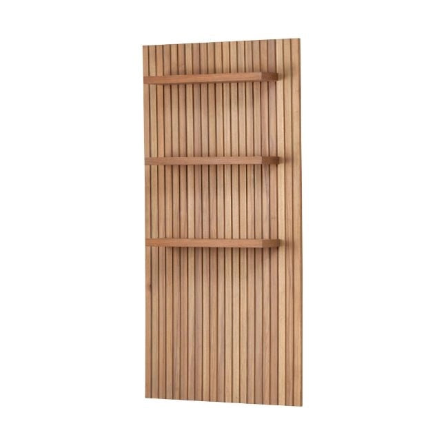 Clarens - Floating Display Shelves - Slatted Wall Panel