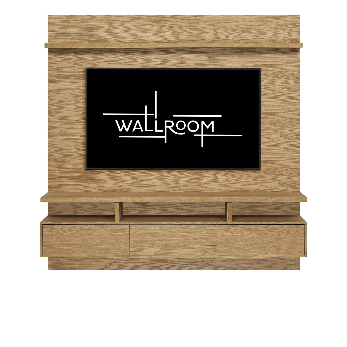 Clifton 350 - Floating TV Stand - Natural