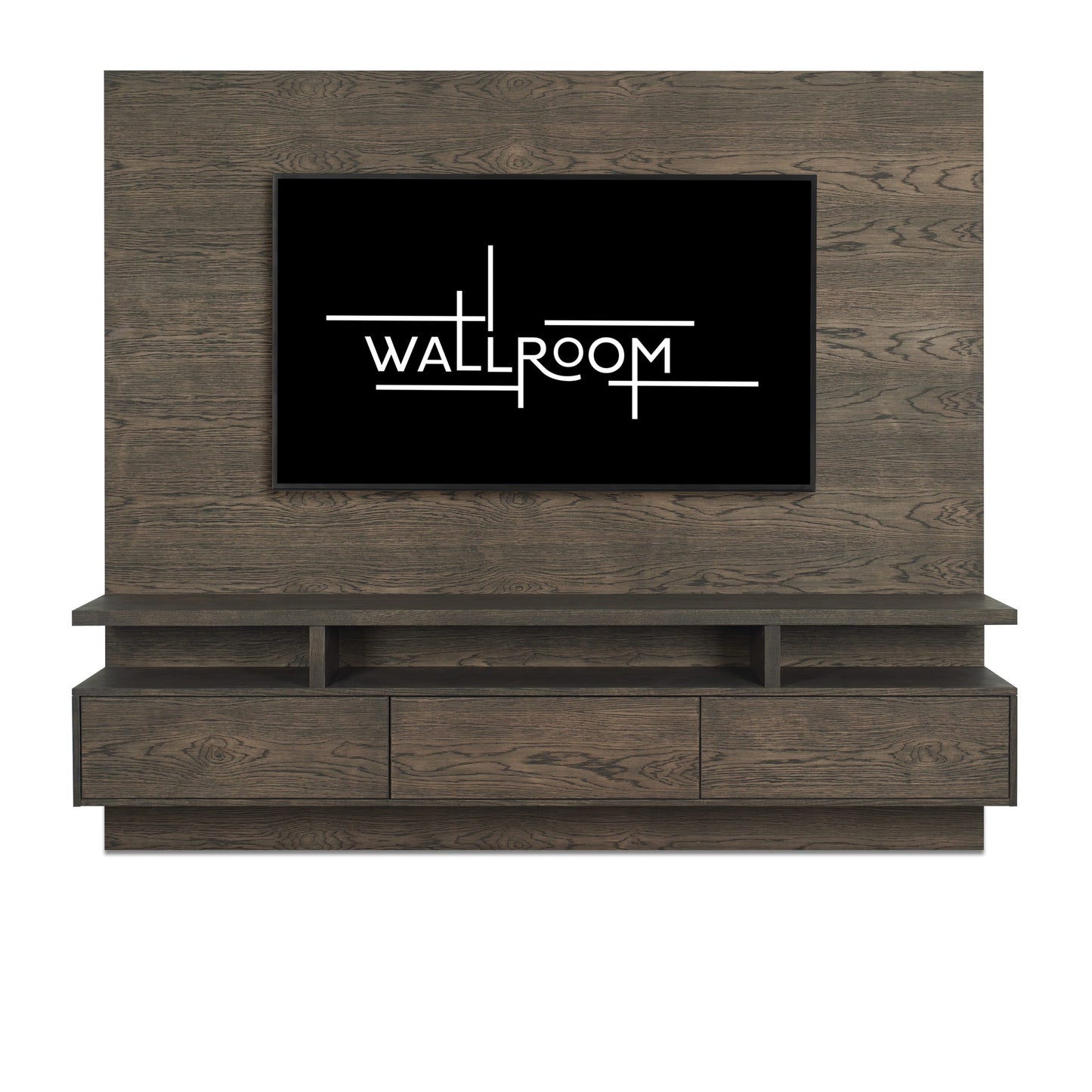 Clifton 350 - Floating TV Stand - Dark Brown