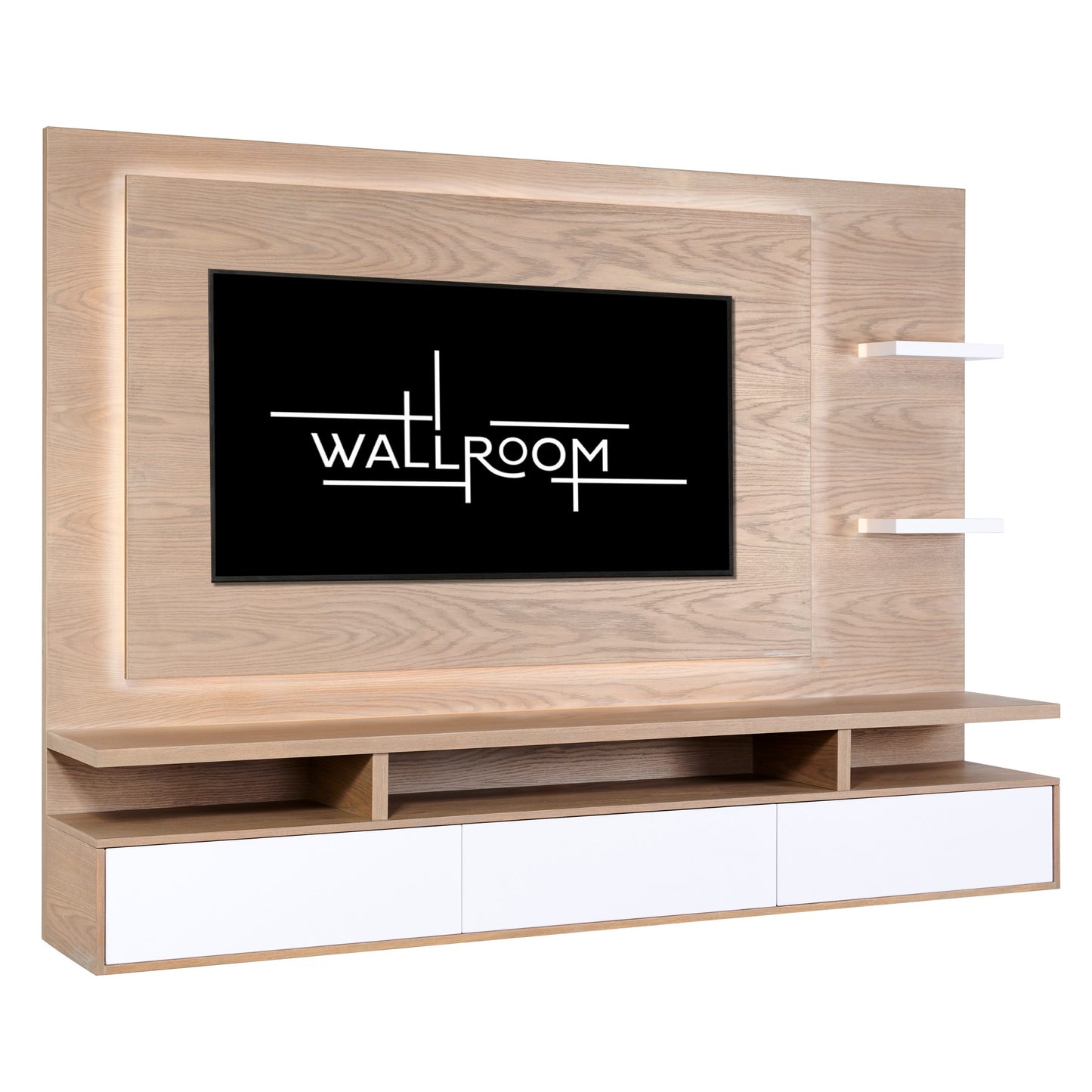 Ramsgate - TV Stand with Drawers - Champagne