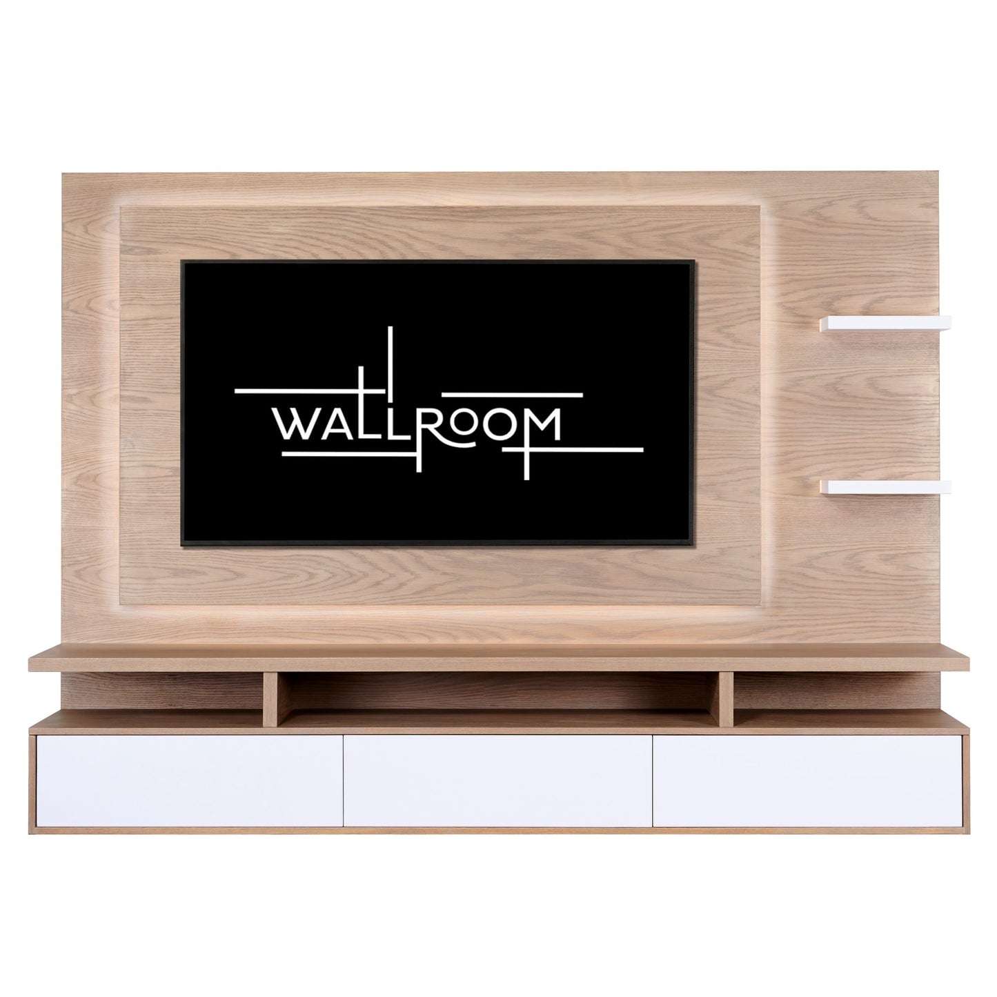 Ramsgate - TV Stand with Drawers - Champagne