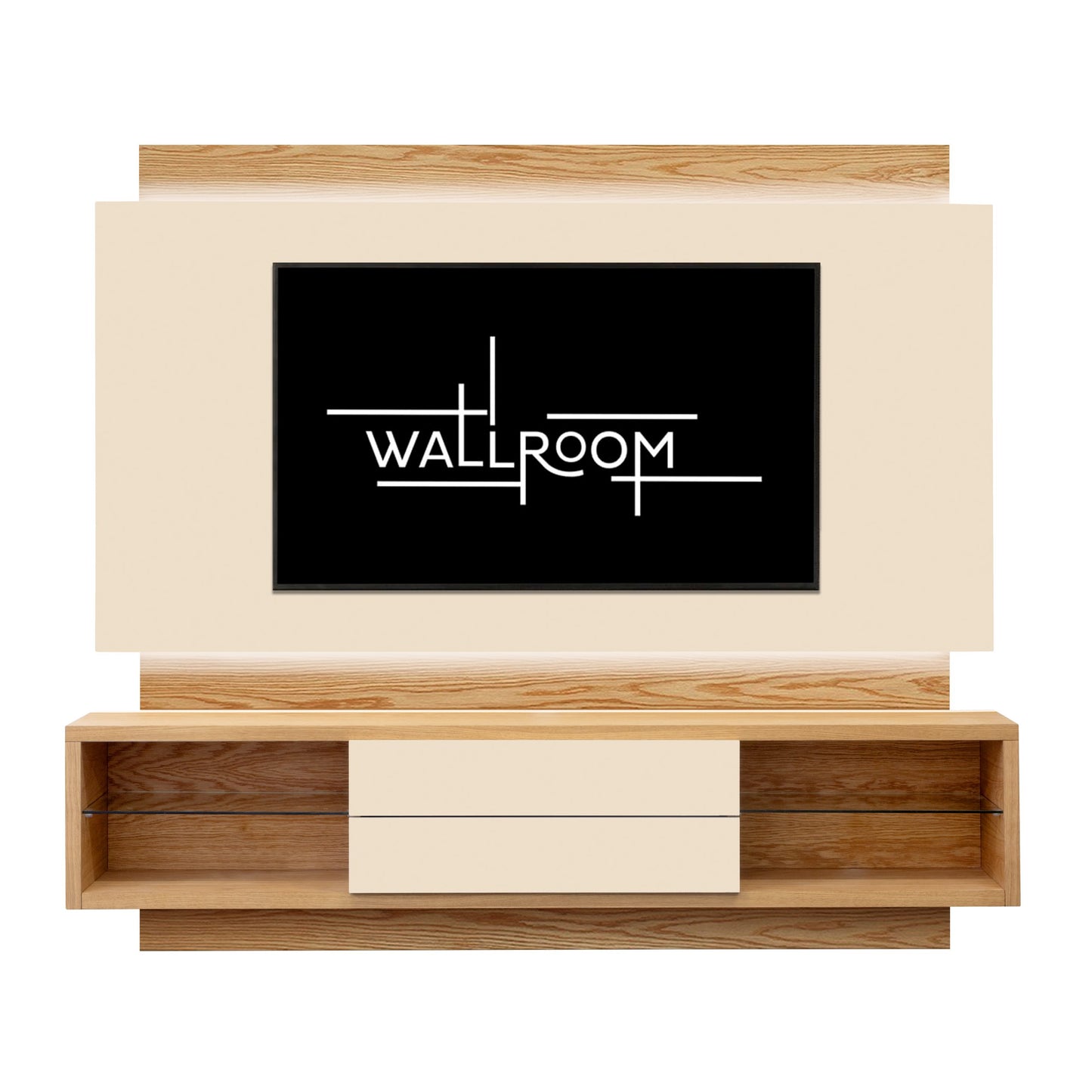 Sheffield - Natural Wood TV Stand