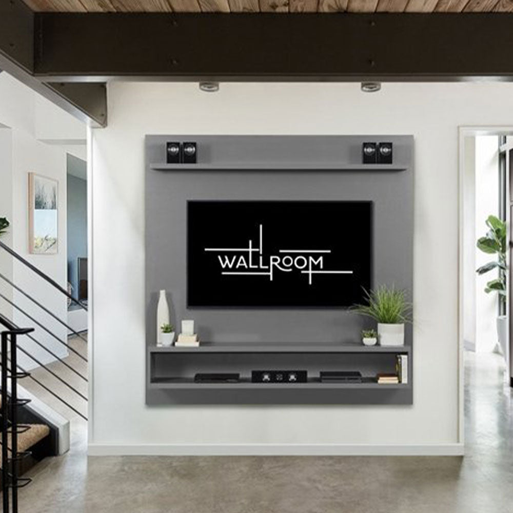 Solar - Grey TV Stand - Storm Grey