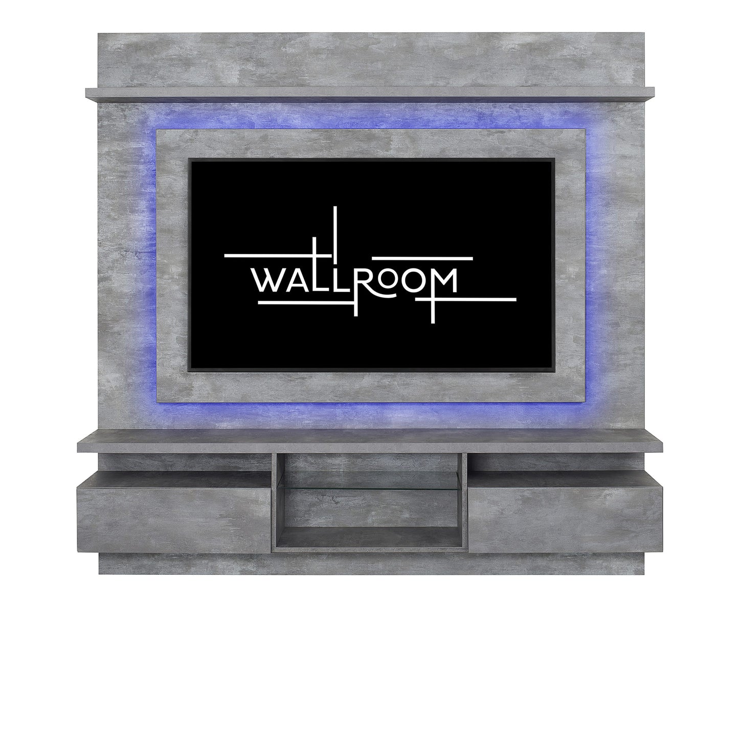 Umhlali - Floating TV Unit - Urban Steel