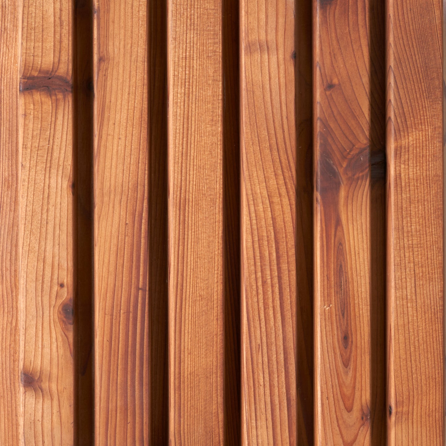 Wallroom - Solid Oak Slatted Wood – Clear