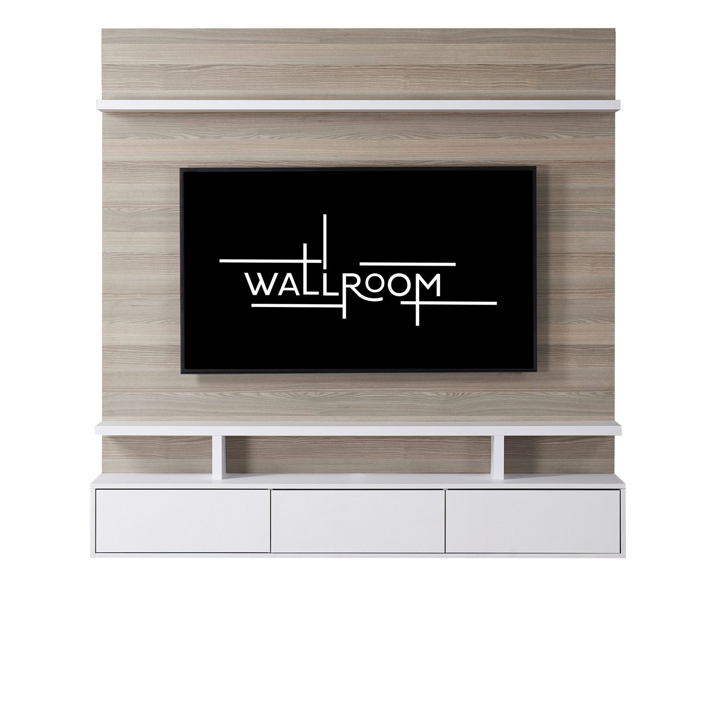 Clifton 200 - Floating TV Stand - Coimbra White