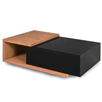 Clarens - Wood Coffee Table - Cherry & Black