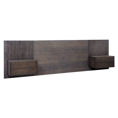 Hibberdene - Wooden Headboard and Pedestals