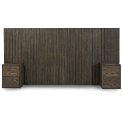 Hibberdene - Headboard with Pedestals