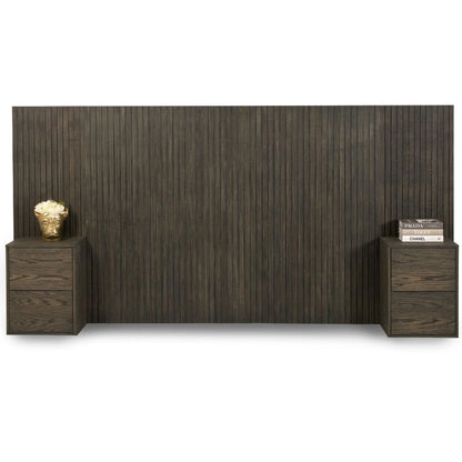 Hibberdene - Headboard with Pedestals