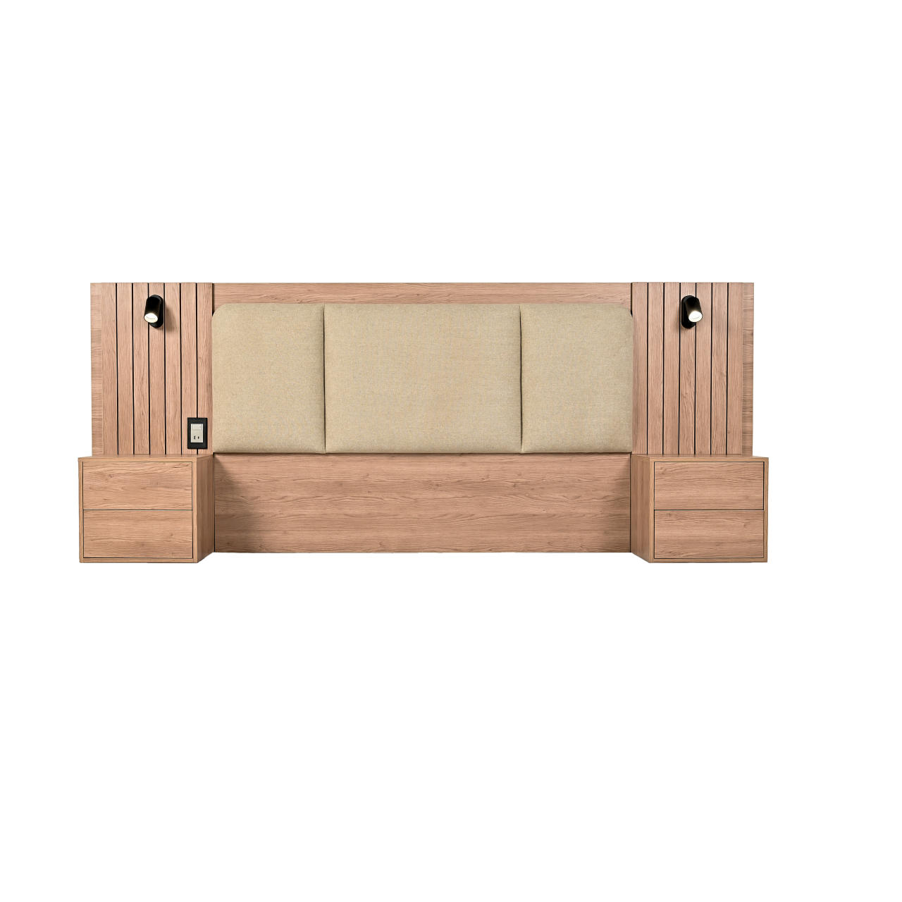 Hibberdene - Floor-standing Upholstered Headboard