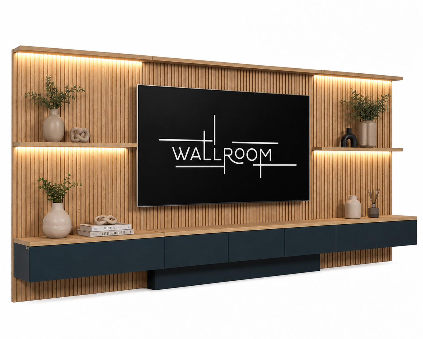 Illovo - 3 Pce Floating TV Stand