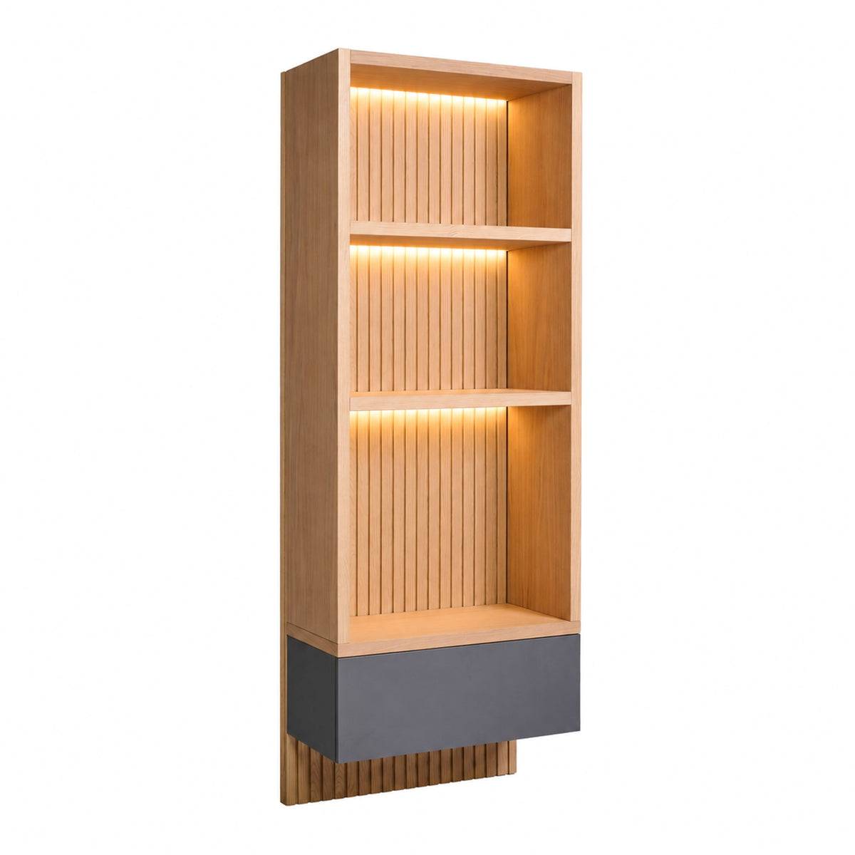 Illovo - Bookcase with Two Display Sections