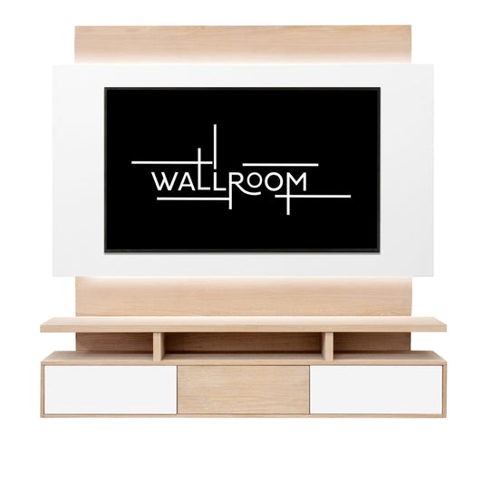 Knysna - White Wall Mounted TV Unit