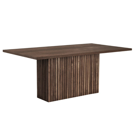 Pennington - Slatted Wood Dining Table