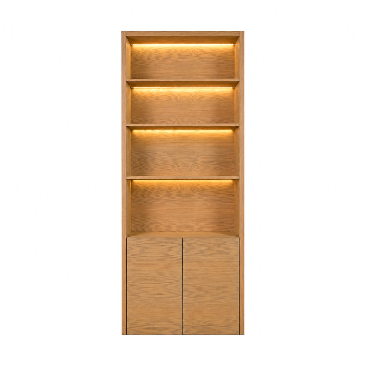 St James | Bookcase with 2 Doors & Shelves