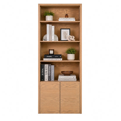 St James | Bookcase with 2 Doors & Shelves