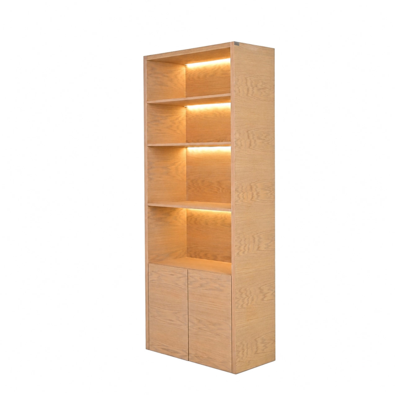 St James | Bookcase with 2 Doors & Shelves