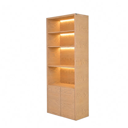 St James | Bookcase with 2 Doors & Shelves