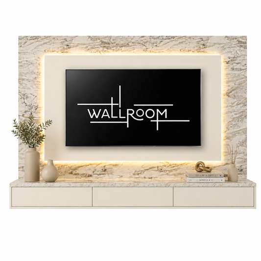 Sanctuary 32 - TV Stand - TV Panel & LED Lights