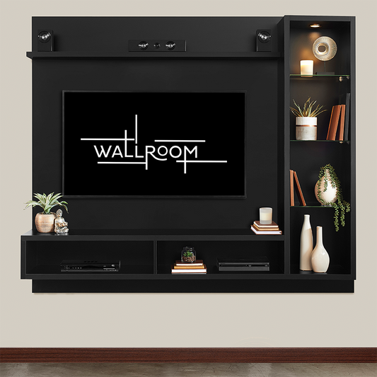 Umhlanga - Black Floating TV Stand