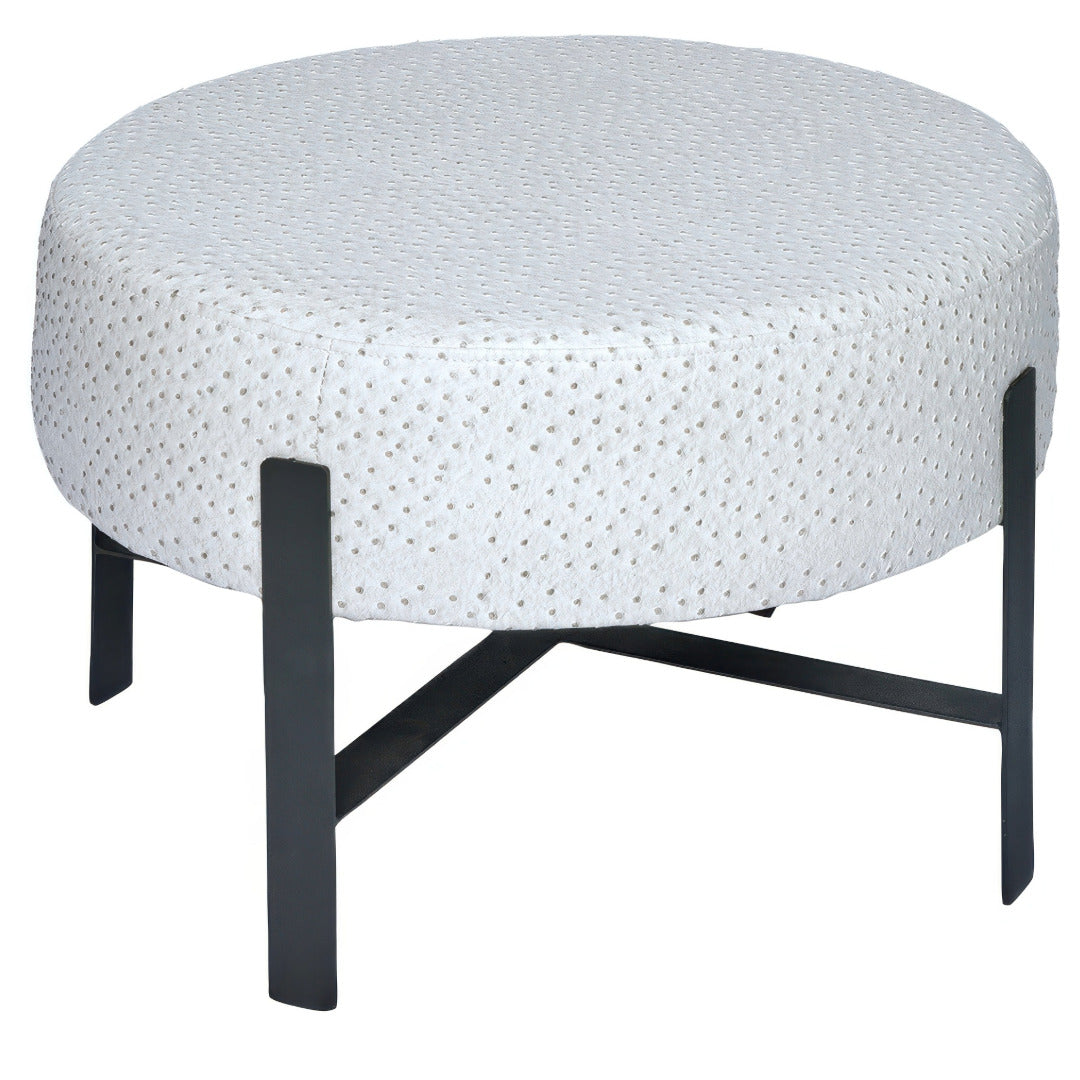 Ottomans - Grey Ostrich