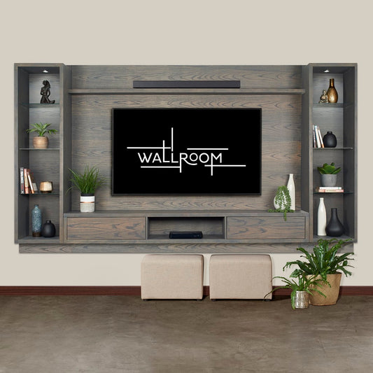 Zinkwazi - 3 Pce TV Wall Unit - Sofa Storm